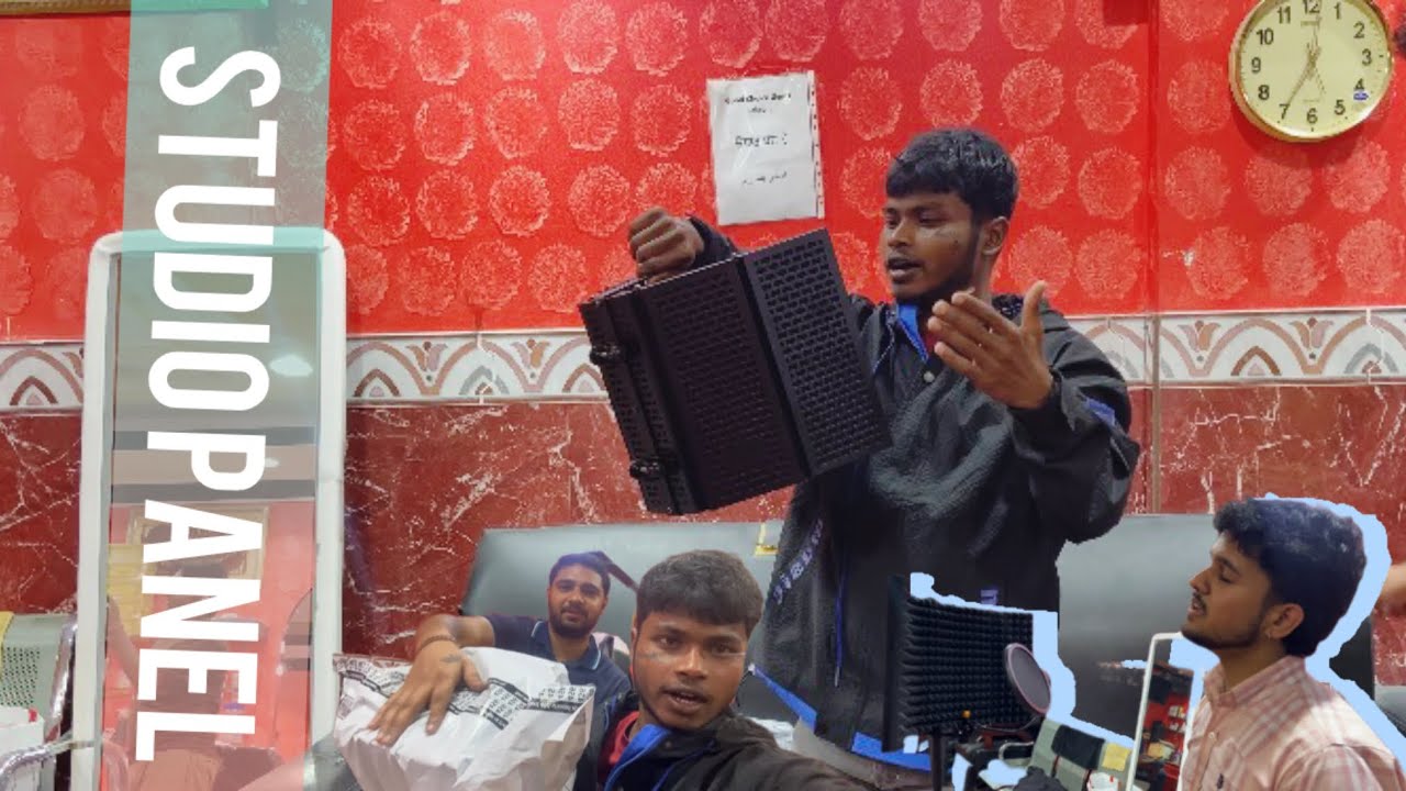 I took a Studio panel with sound monitor. I did release on YouTube channel. With friend. ￼