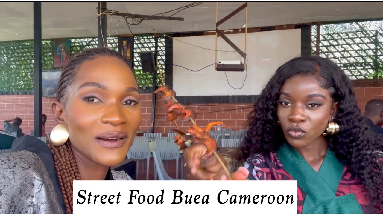 Street Food In Buea Cameroon 🇨🇲 /And a Full Tour of The Buea University #streetfood #cameroon