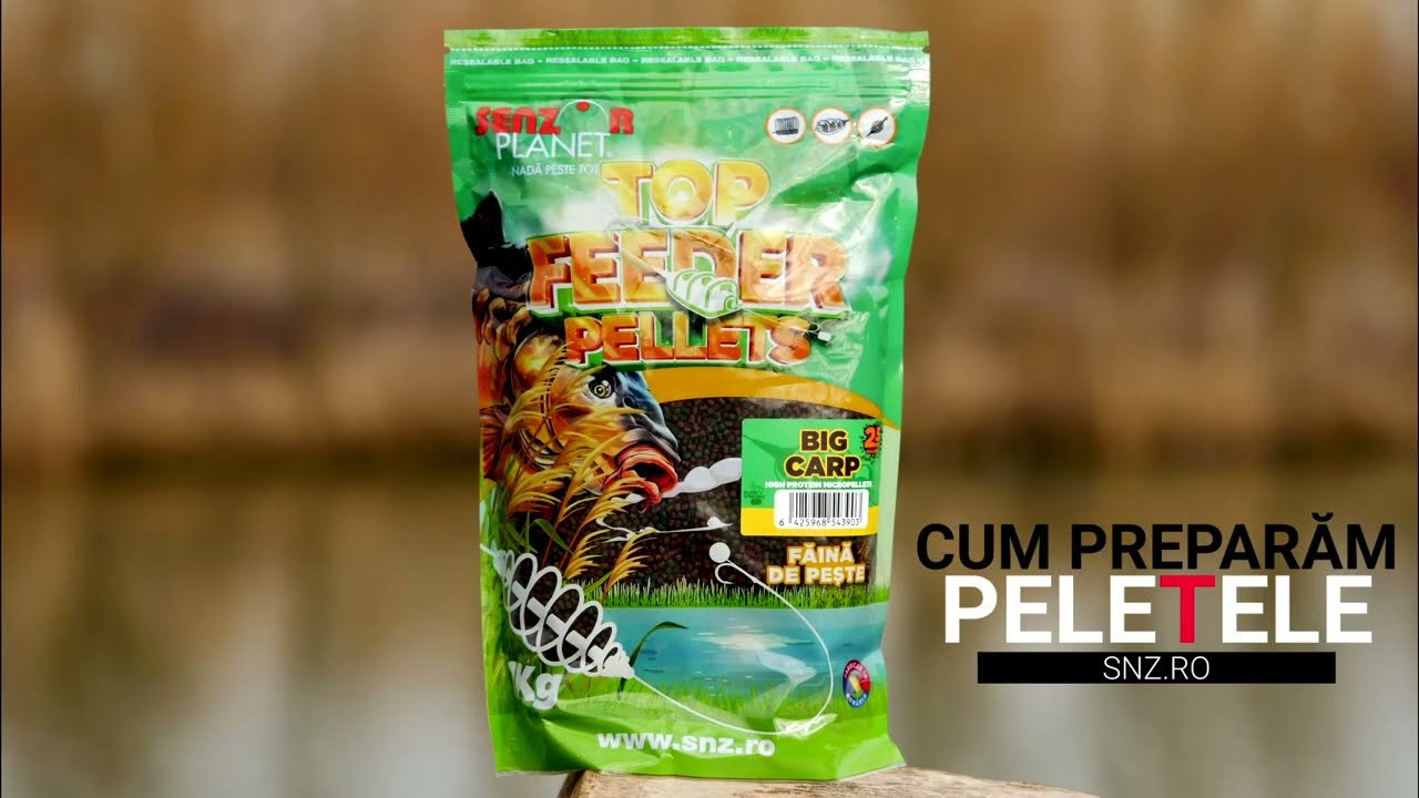 Mod preparare pelete (pas cu pas) - Top Feeder Pellets 2,5mm Senzor Planet