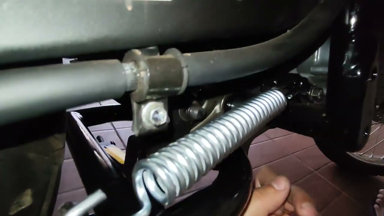 Como instalar cavalete central Chapam na Lander 250