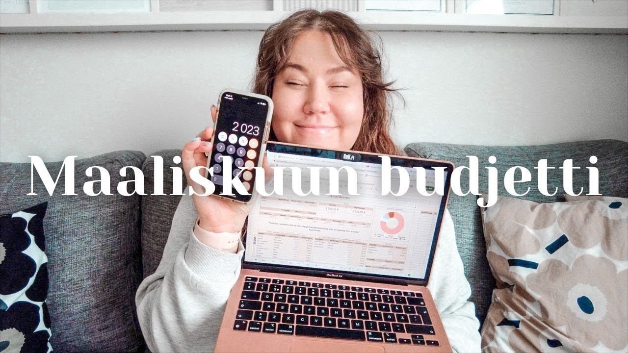 Maaliskuun budjetti 📊 tulot, menot, helmikuun yhteenveto