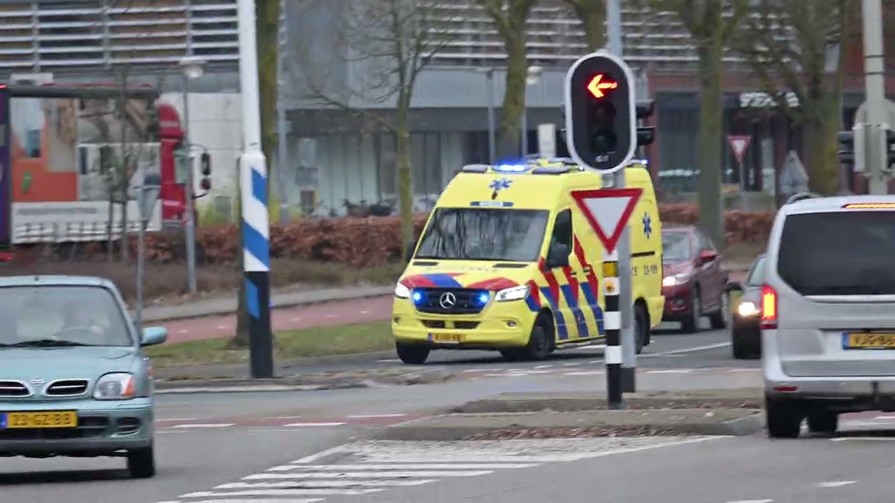 A1 | Ambulance 23-109 | Aankomst VieCuri Medisch Centrum | Venlo