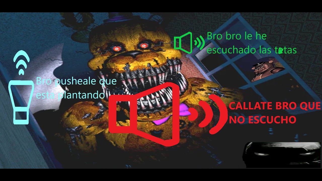 Fnaf 4 pero mis amigos no dejan de hablar fue lo mejor que me paso en mi vida