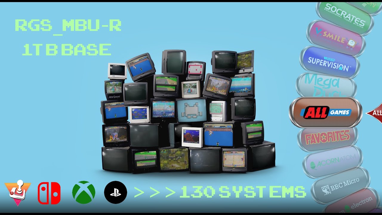 1TB Batocera 35 RGS_MBU-R Base Image [RELEASED]