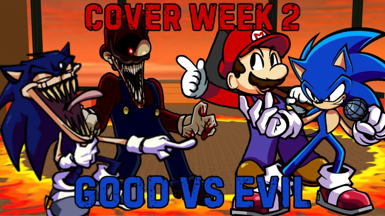 🔥COVER WEEK 2🔥Gaming Mascots sing Silence is Death (FNF Weekly)