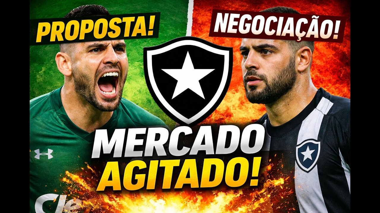 Botafogo mexe no mercado: Proposta por Tadeu e negociação com Arthur Cabral!