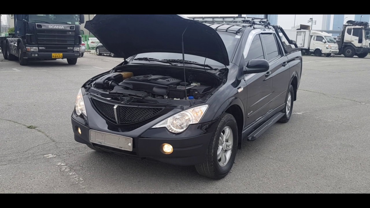 Ssangyong Actyon Sports(2008) AX5 / Roof-rack / towbar