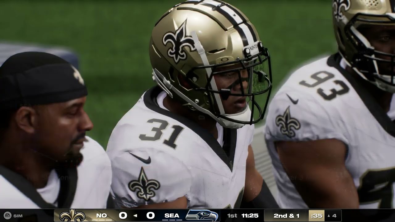 Madden NFL 25 - New Orleans Saints vs Seattle Seahawks