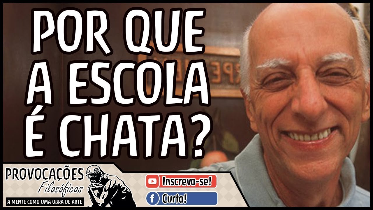 Por que a escola é chata? | Rubem Alves