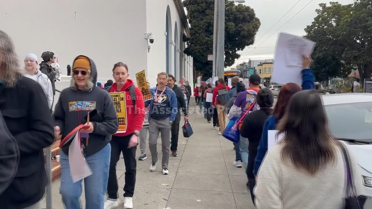 San Francisco public schoolteachers striking over wages and health benefits