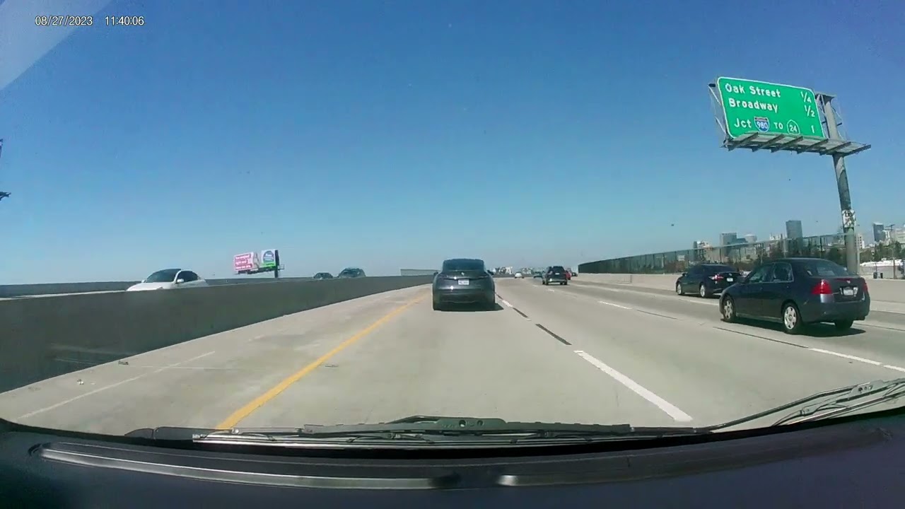 Driving from San Leandro to San Francisco