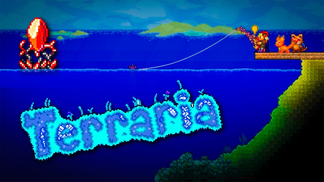Pylons, FINALLY! And fishing quests, FINALLY! | Terraria (Episode 7)