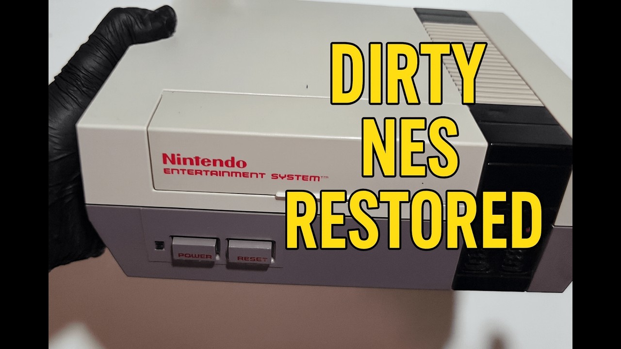 NES Gray Screen Fix &mdash; Deep Cleaning & 72-Pin Connector Boil Restoration