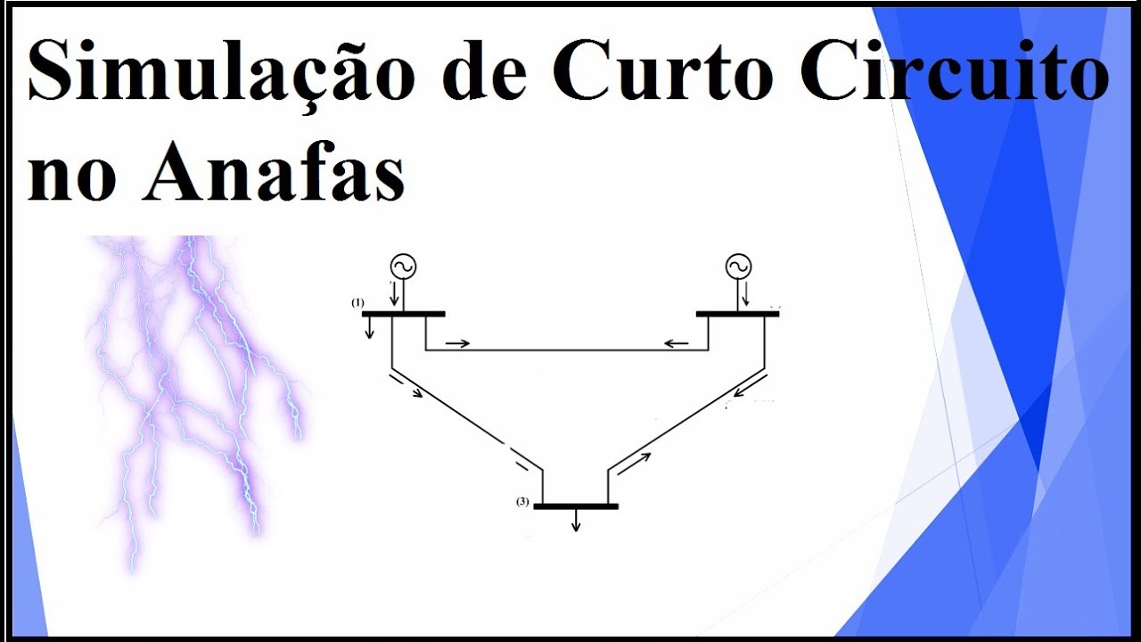 Simulação de Curto Circuito no Anafas