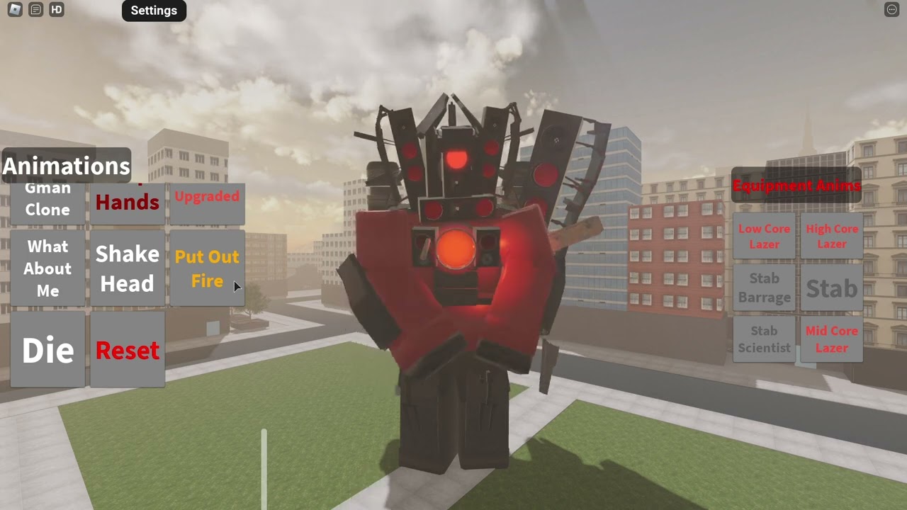 strange bathtub war: titan Speakerman Rework