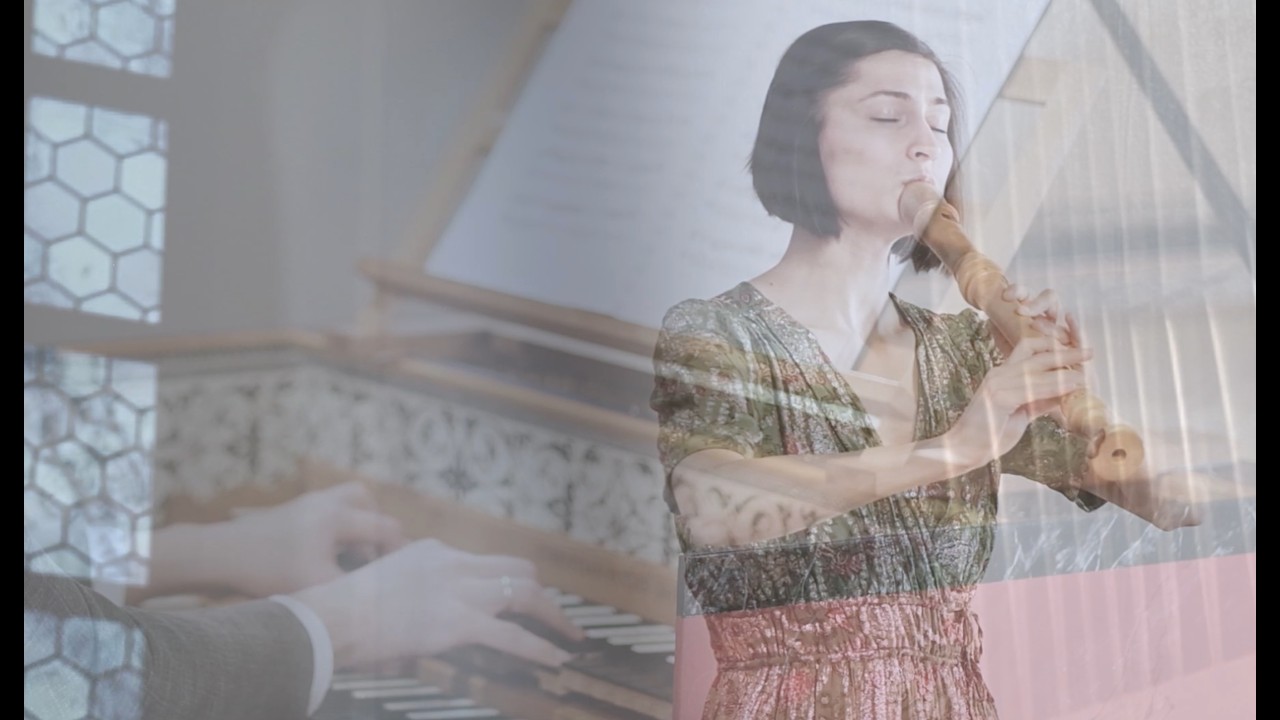 J. S. Bach - III. Andante, Flute Sonata BWV 1034 - Alexander von Heißen & Sophia Schambeck