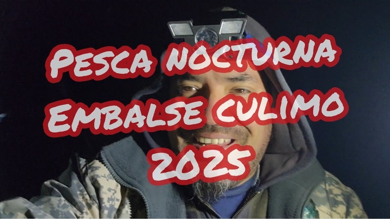 Pesca nocturna embalse culimo mayo 2025. Los Vilos