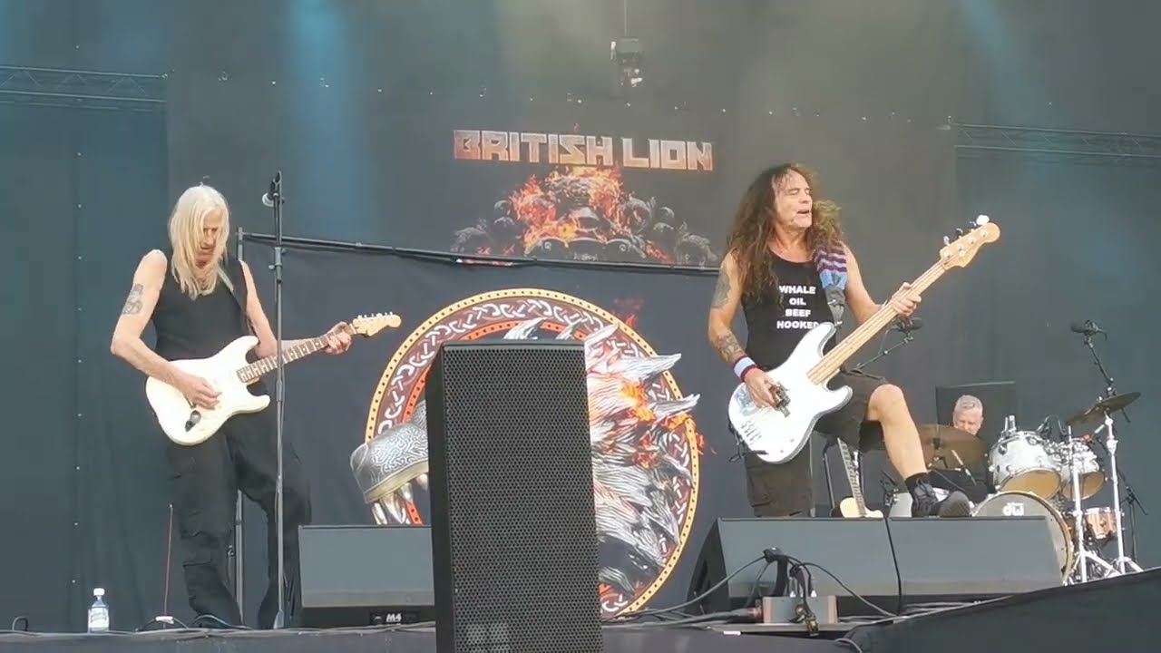 British Lion - Spit Fire live @ Rockfest Hyvinkää 2022 June 3rd
