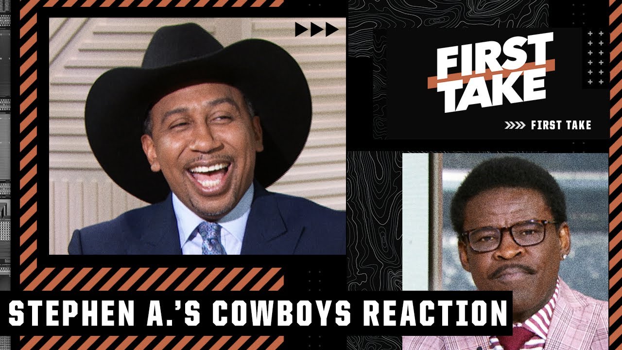 Southern Stephen A. reacts to the Cowboys losing & can't contain his excitement | First Take