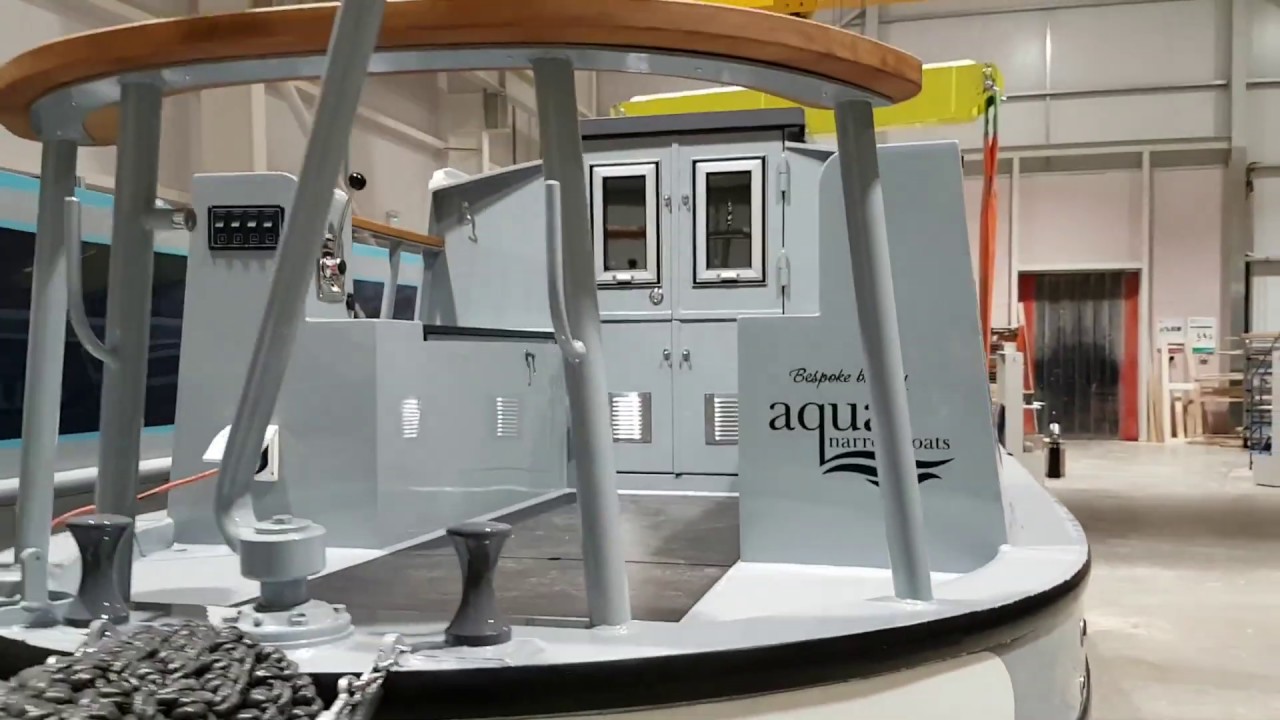 Bespoke Narrowboat: 'Gadget' built by Aqua Narrowboats