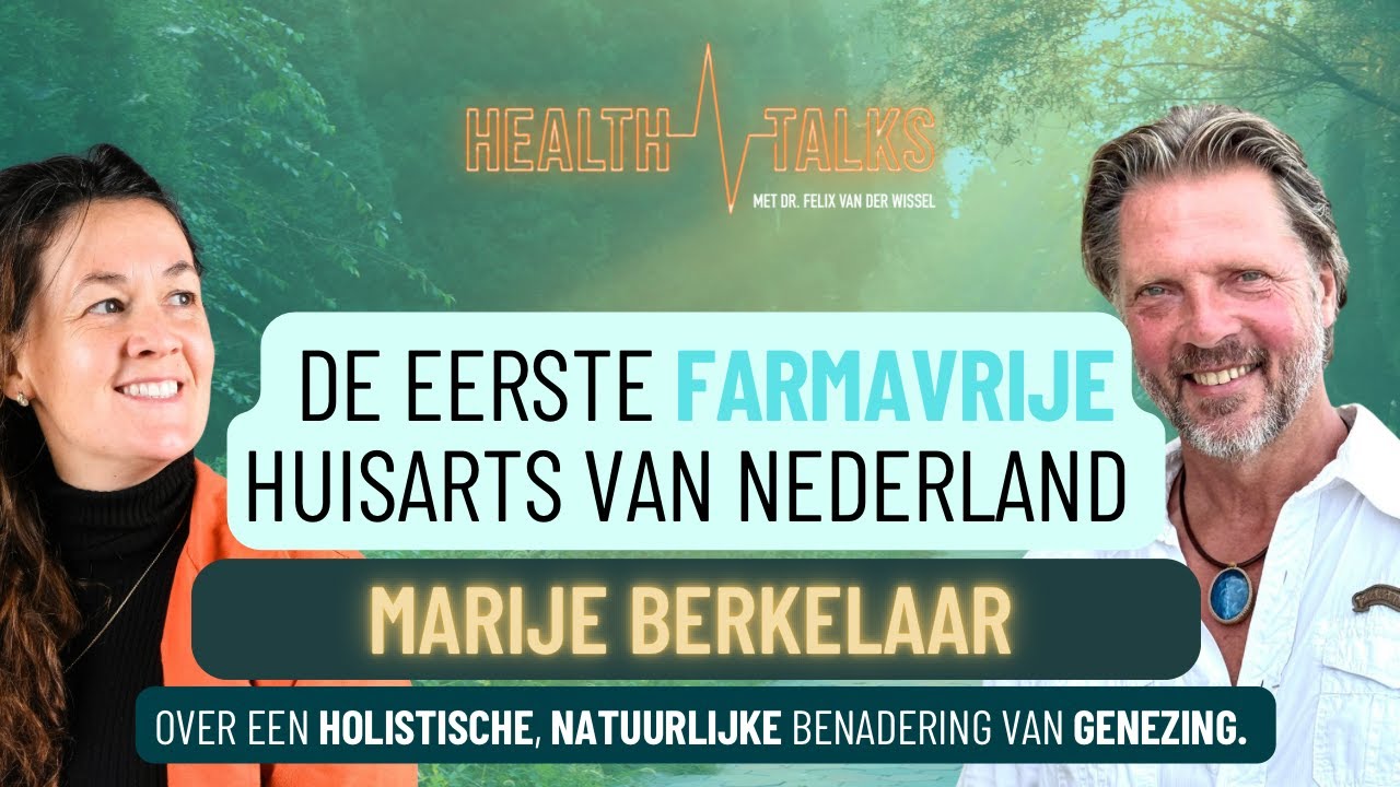 Dokter Felix in gesprek met Marije Berkelaar, de eerste farmavrije huisarts van Nederland