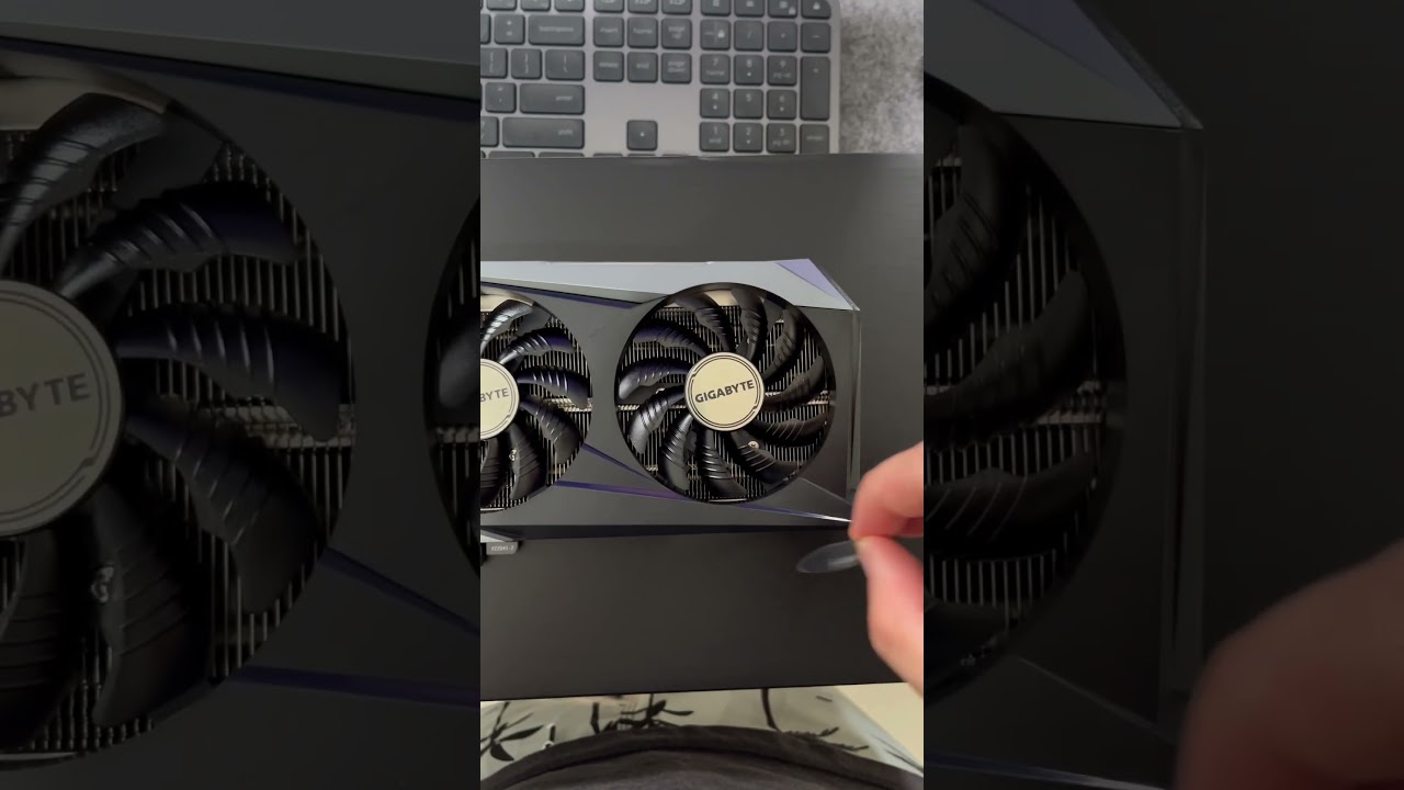 UNBOXING RX 7600 | Gigabyte #unboxing #placadevideo #amd #gamer #pc #hardware