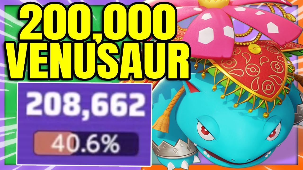 People told me that PETAL DANCE VENUSAUR is bad now so I proved them wrong | Pokemon Unite