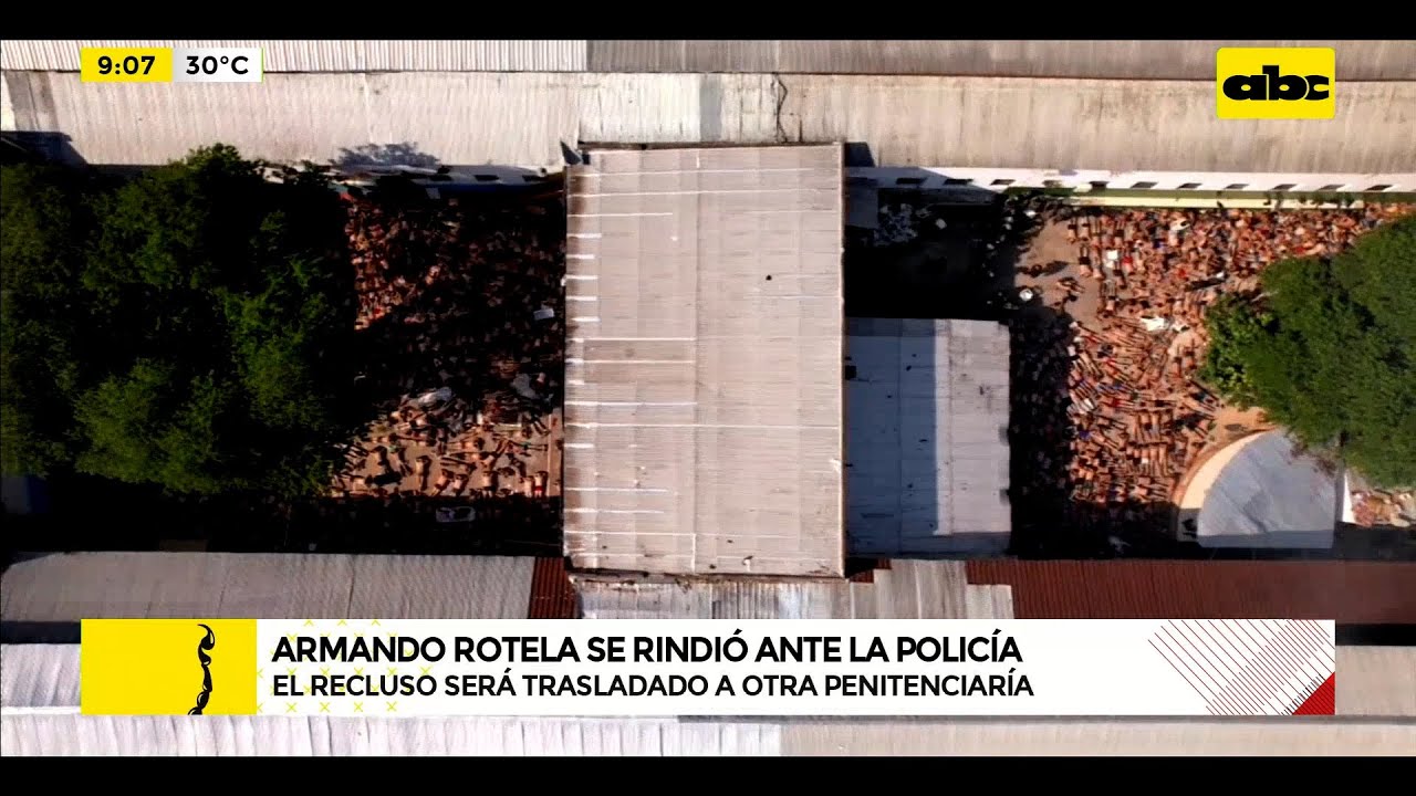 Armando Rotela se rindi&oacute; ante la polic&iacute;a