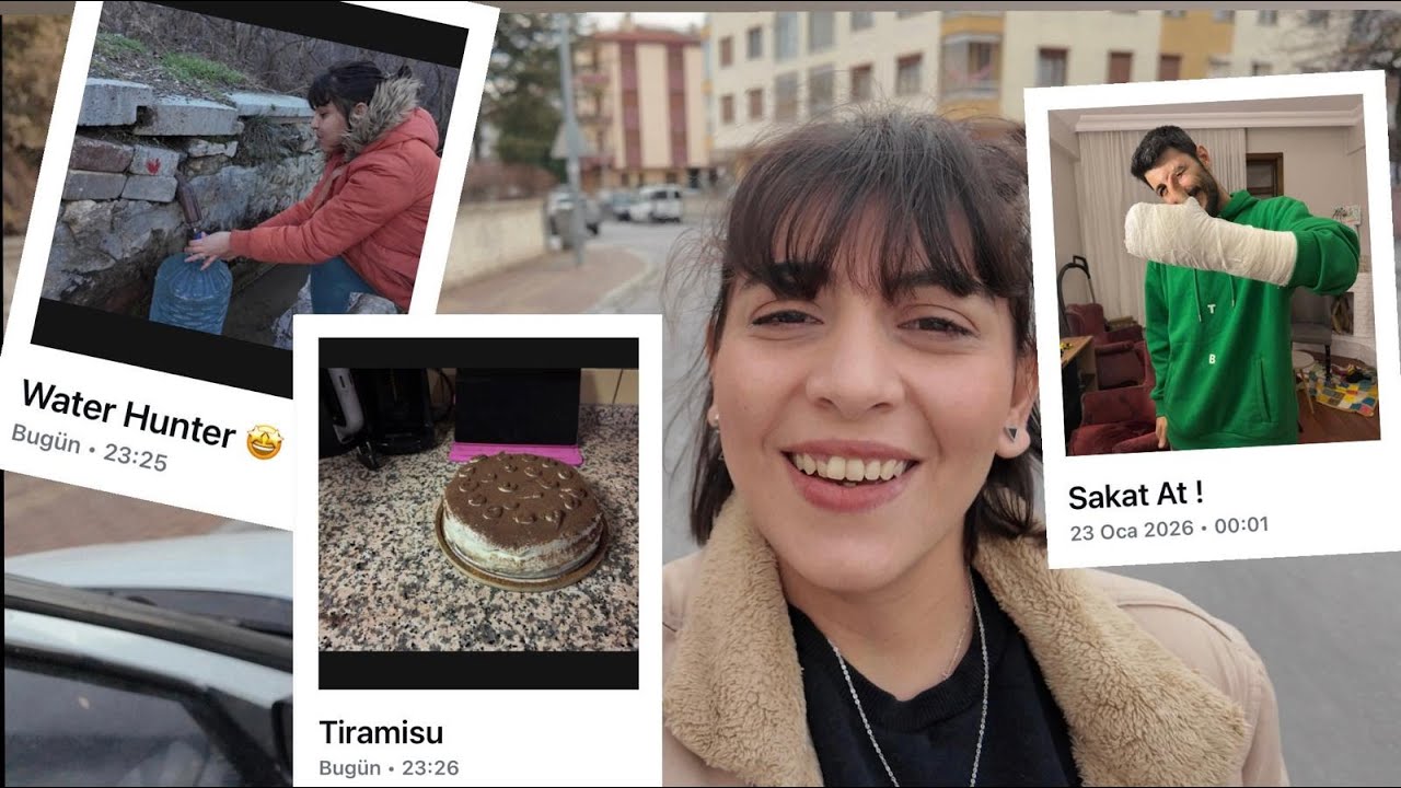 Haftalık Vlog 😍Bileği Çatladı 😒 Su Doldurmaya Dağa Çıktık 💦