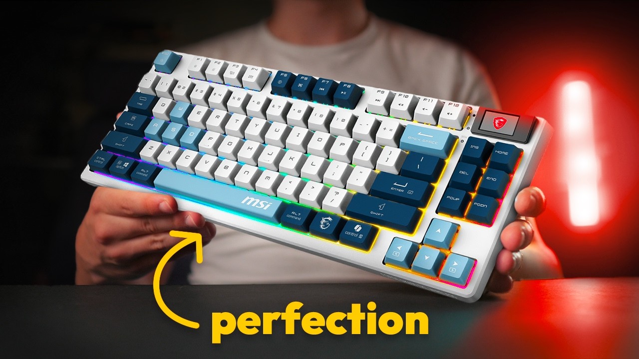 Le clavier CUSTOM pas cher PARFAIT ! - MSI GK600 TKL Wireless