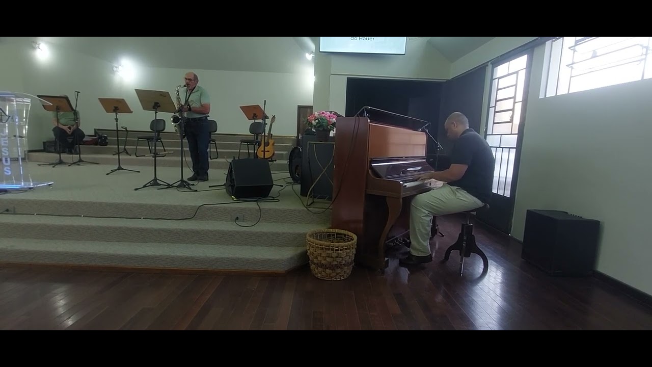Alvo Mais que a Neve - HCC 286 - IbdoHauer  Piano e Sax