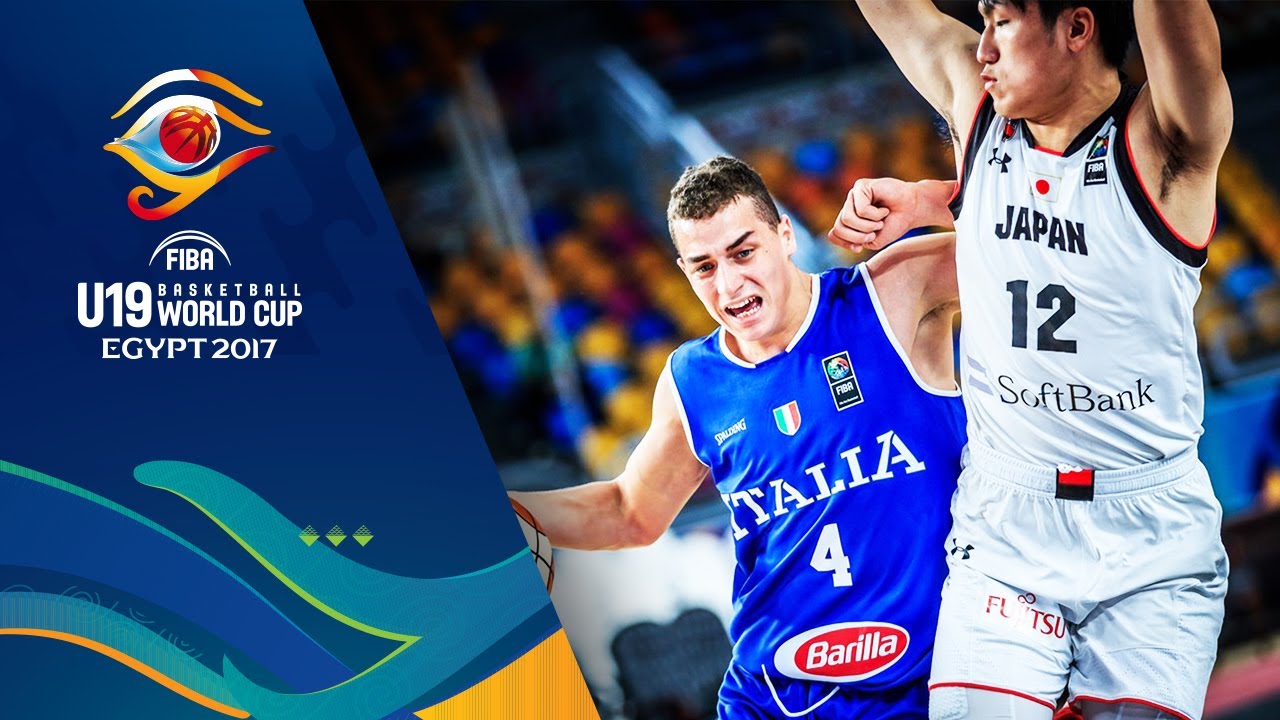 Japan v Italy - Full Game - Round of 16 - FIBA U19 Basketball World Cup 2017