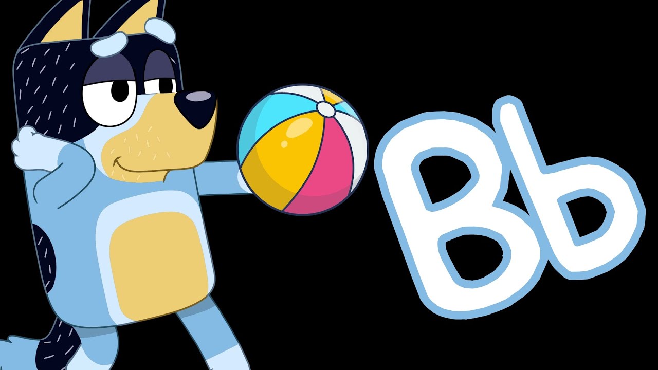 Фонетическая песня Bluey с двумя словами | Звуки алфавита для детей | Обучающая песня Bluey «A fo...
