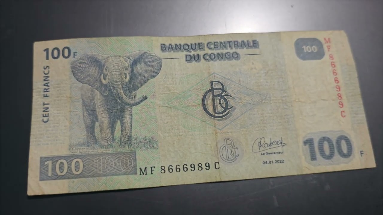 Details about 50, 100, 200 & 500 DRC / Congolese🇨🇩 Franc Notes #DRC #Congo #Africa #CBSingh 