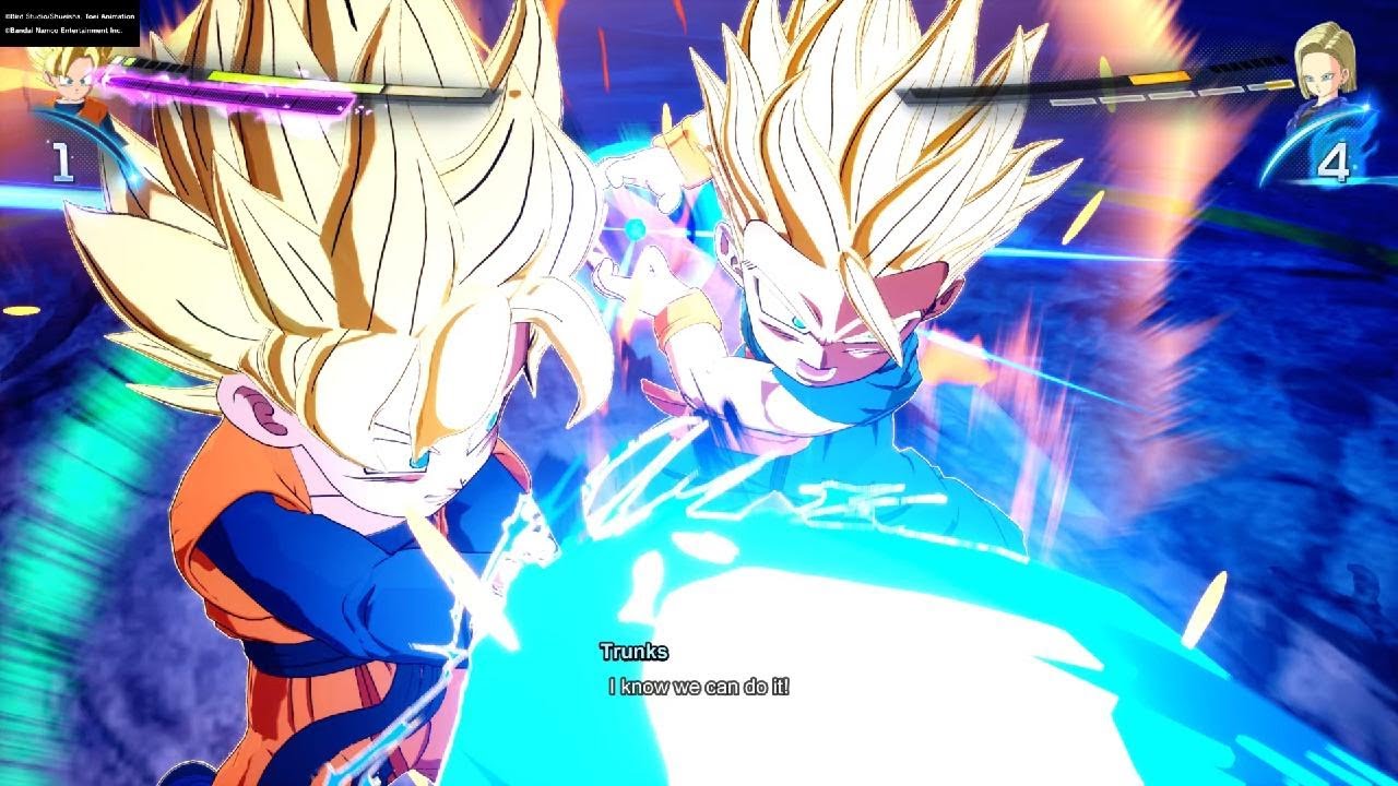 Goten Vs Android 18 In DRAGON BALL: Sparking! ZERO