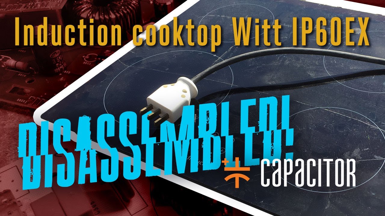 Induction cooktop disassembly: Witt IP60EX