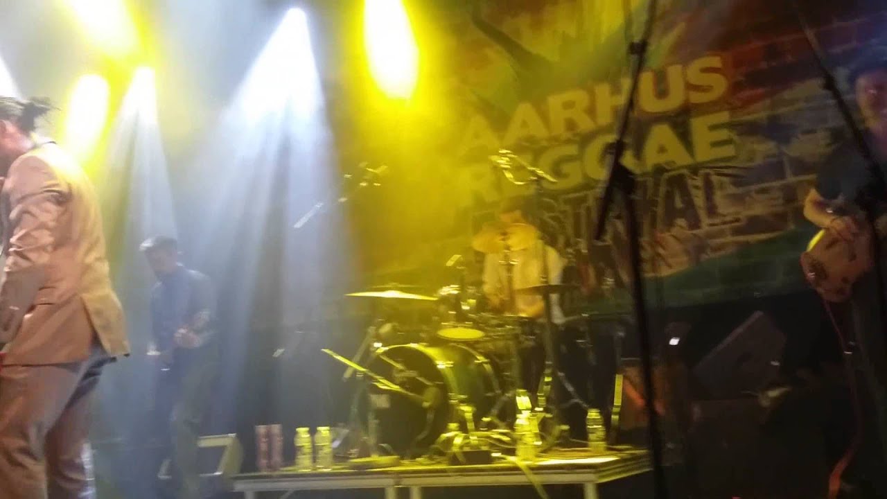 Touch of Africa ft. Mwakenya on the stage at the &Aring;rhus Reggae Festival