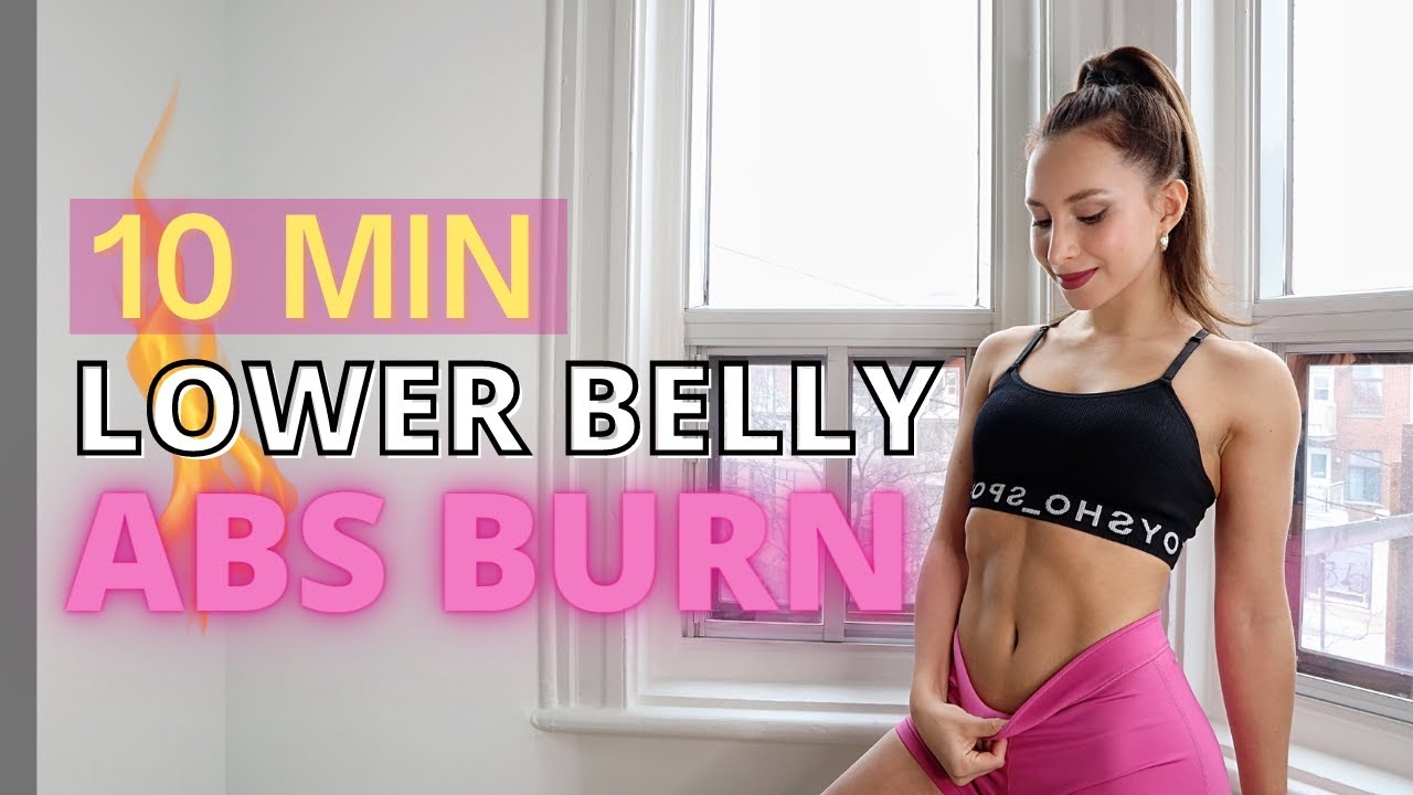 10 MIN LOWER ABS WORKOUT (Intense) | Lose Lower Belly Fat & Feel the Burn 🔥 / No Equipment