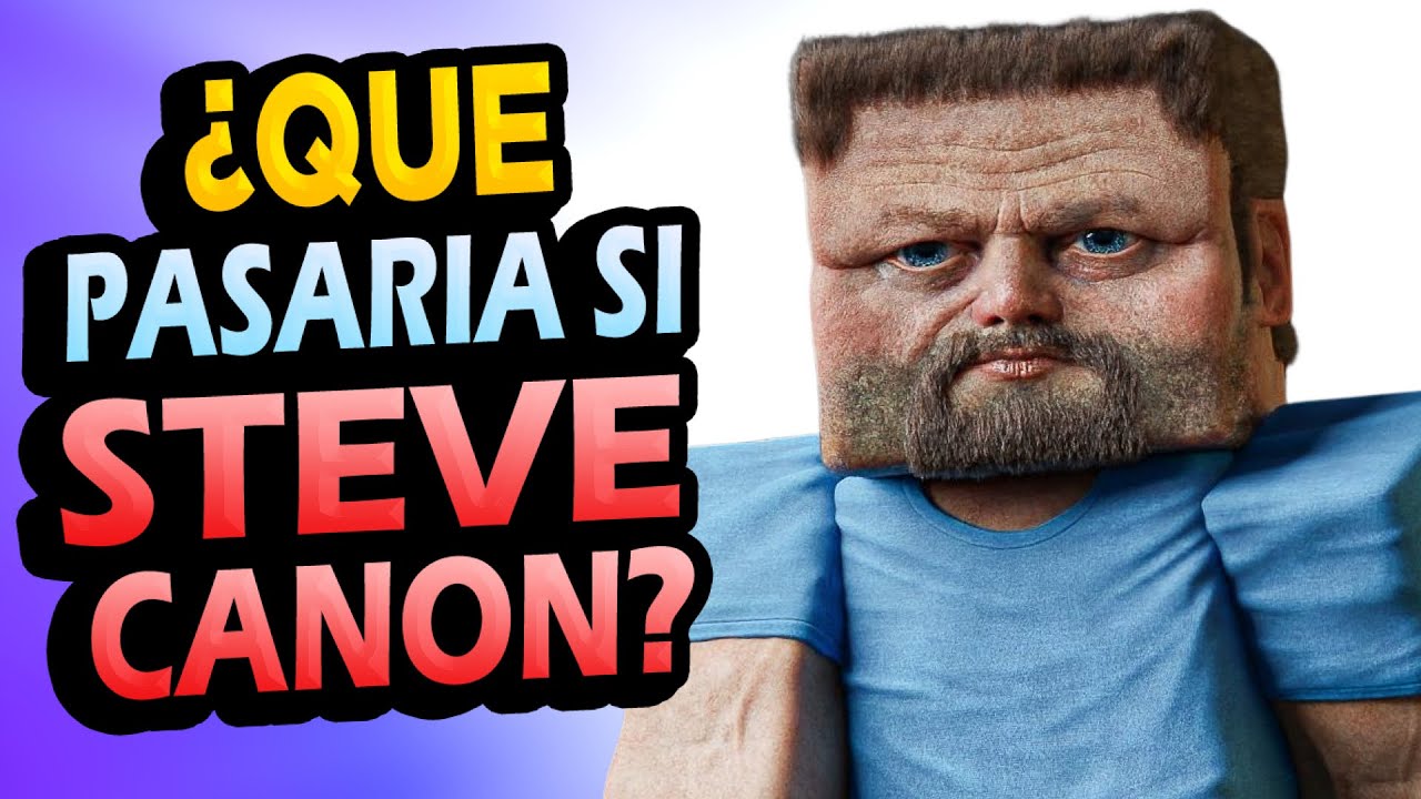 &iquest;Qu&eacute; Pasar&iacute;a si STEVE fuera CANON en Minecraft?