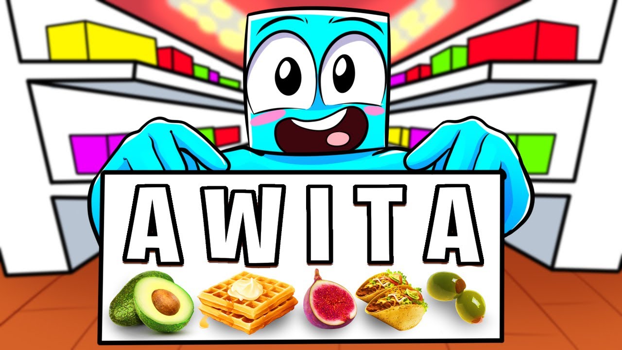 Solo Puedo Comer con las LETRAS de Mi NOMBRE!