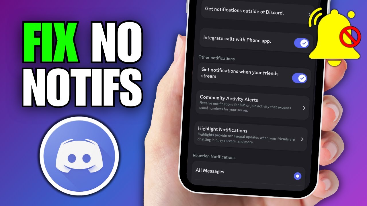 How To Fix Not Getting Notifications On Discord Mobile