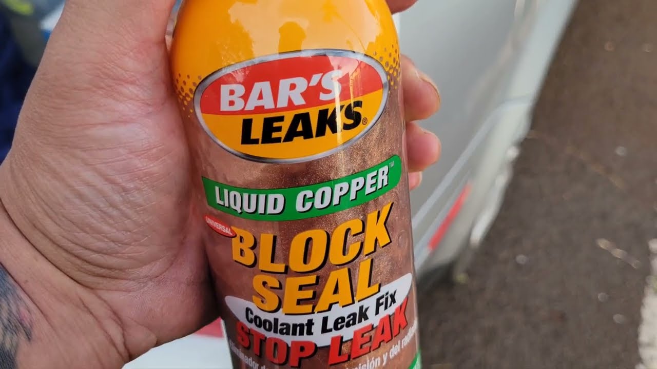 Stop Coolant leak within minutes! (Bar's Leaks Liquid Copper Block Seal Coolant Leak Fix)