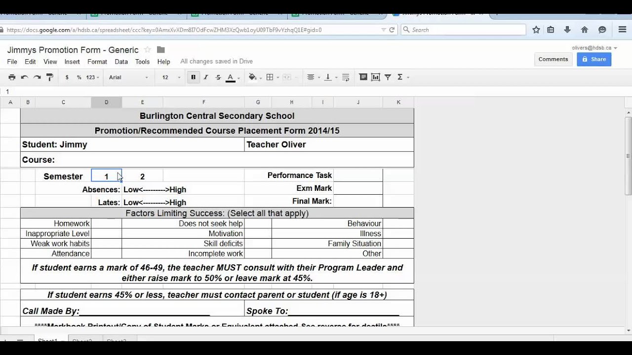 Promotion Form: COPY, EDIT and SHARE back
