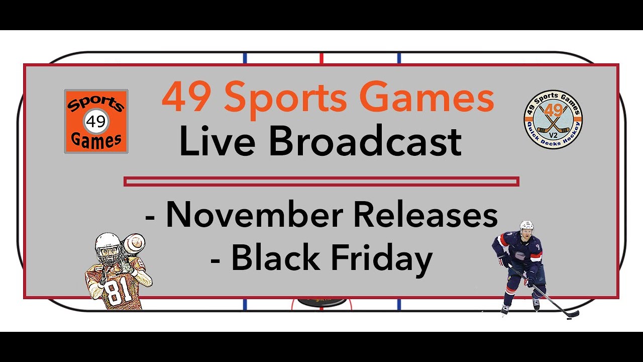 Live - November releases and Black Friday