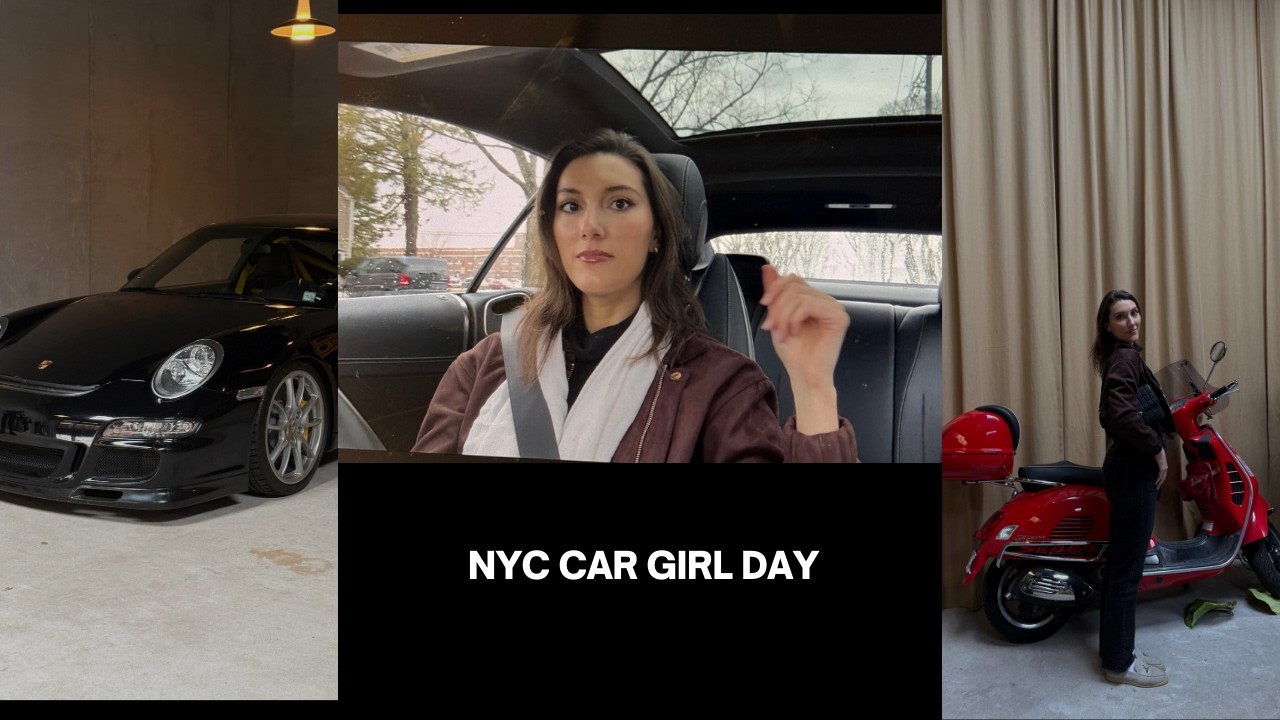 NYC Car Girl Vlog: New Cars & Coffee Space + Porsche Film Premiere
