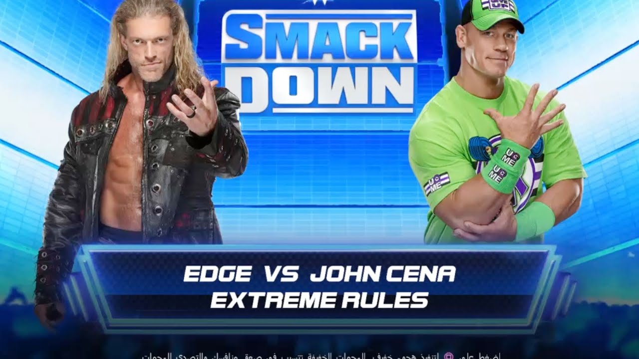 WWE 2K22 - EDGE VS JOHN CENA PS5 GAMEPLAY  NO COMMENTARY