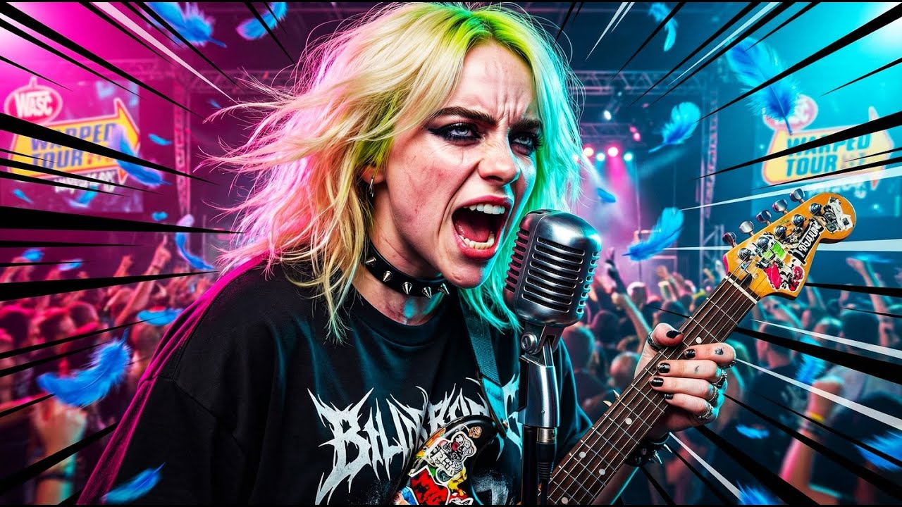 🎸 BIRDS OF A FEATHER but it’s a Pop Punk ANTHEM (Billie Eilish Emo Cover)