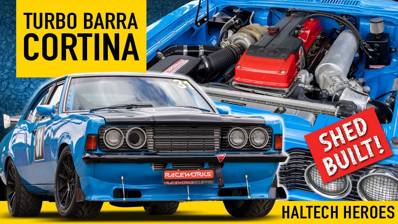 🏅 Jack of all trades: Greg's Barra-powered Ford Cortina | HALTECH HEROES
