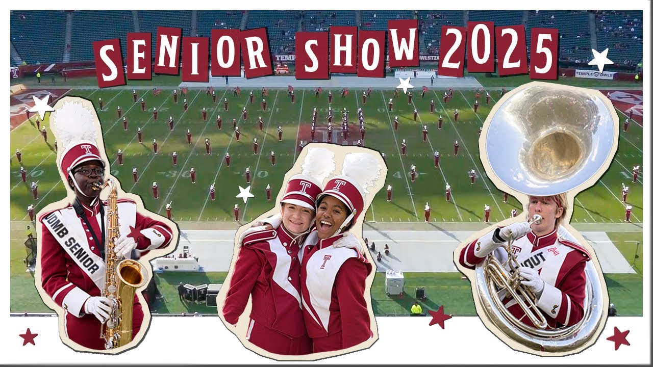 Senior Show 2025 / Temple University Diamond Marching Band