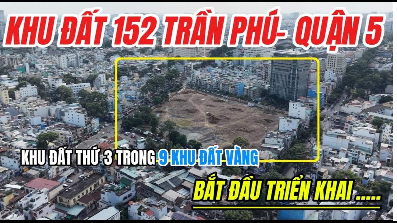 Bắt đầu dọn dẹp mặt bằng, tháo dỡ hàng rào tại khu đất 152 Trần Phú để làm vườn hoa-9 Khu đất Vàng